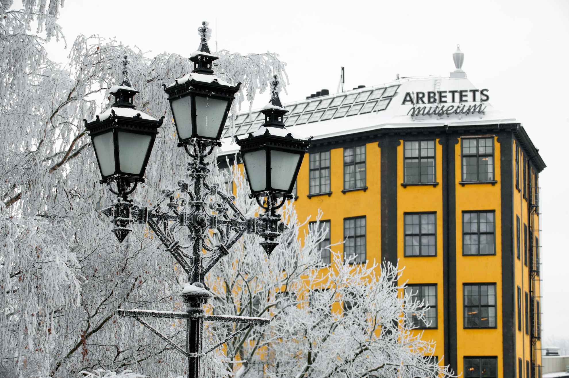 Norrköping im Winter