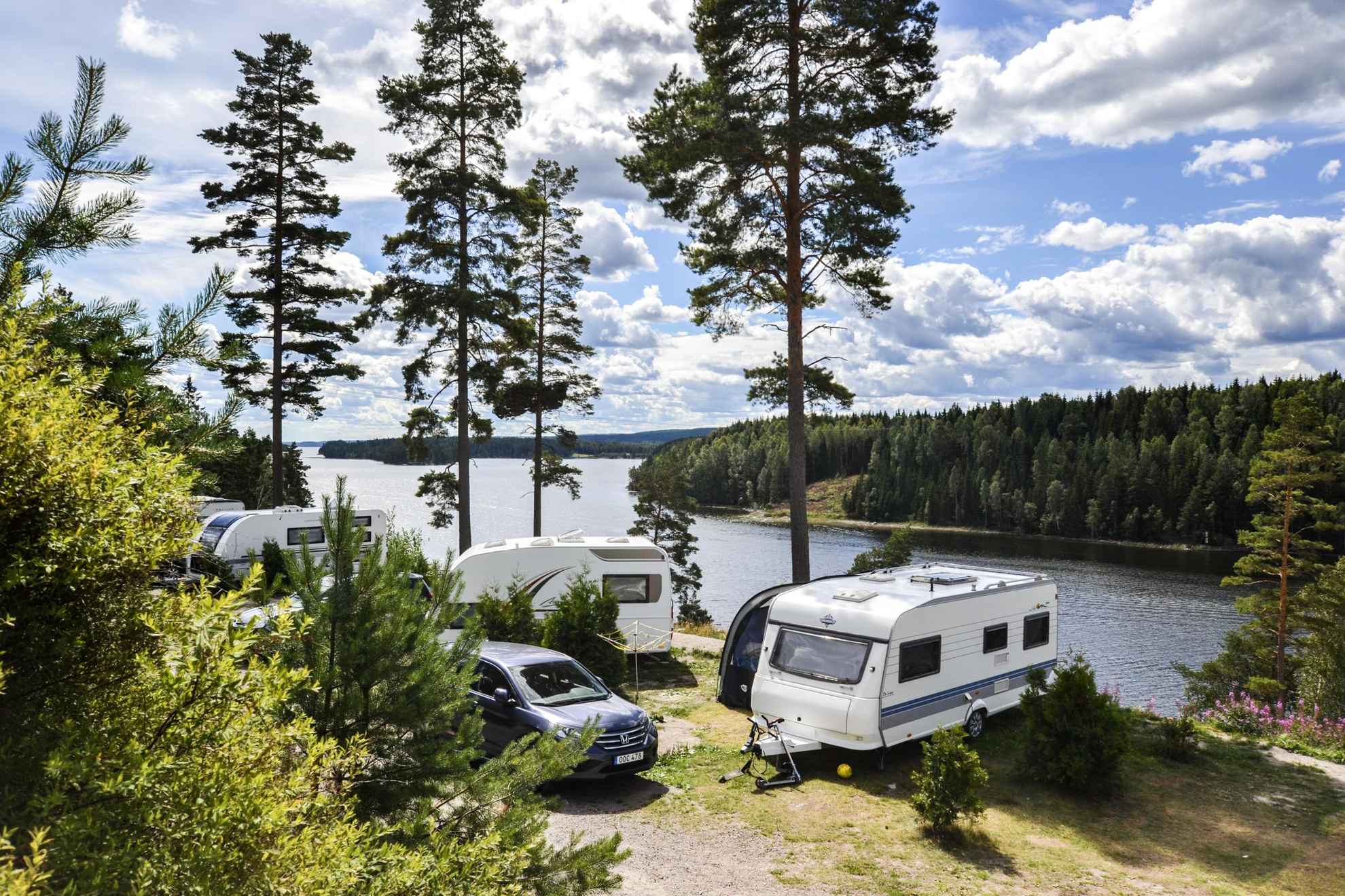 Wohnwagen bei Årjäng Camping & Stugor, Värmland