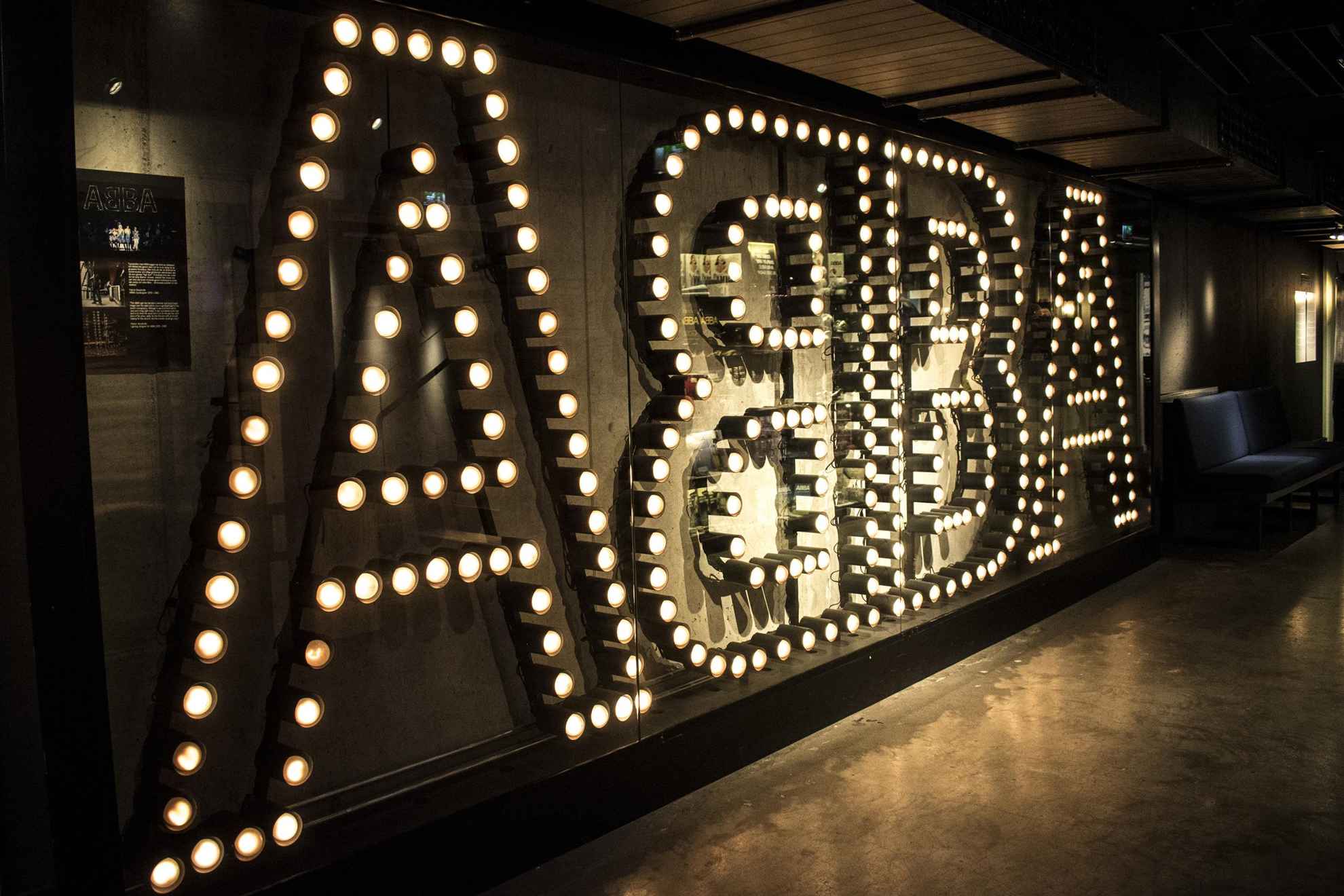 Im ABBA The Museum in Stockholm