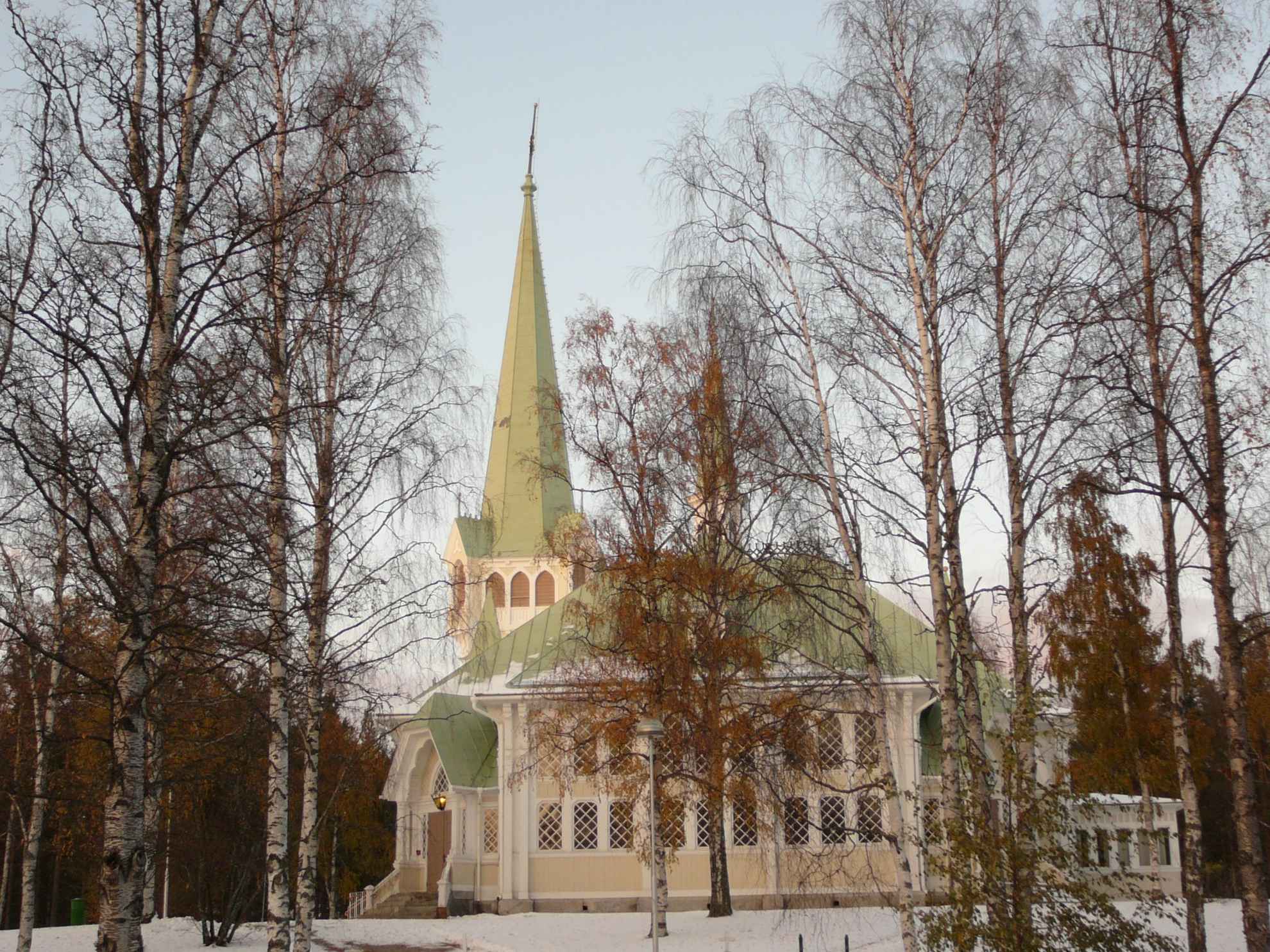 Kirche in Jokkmokk, Lappland