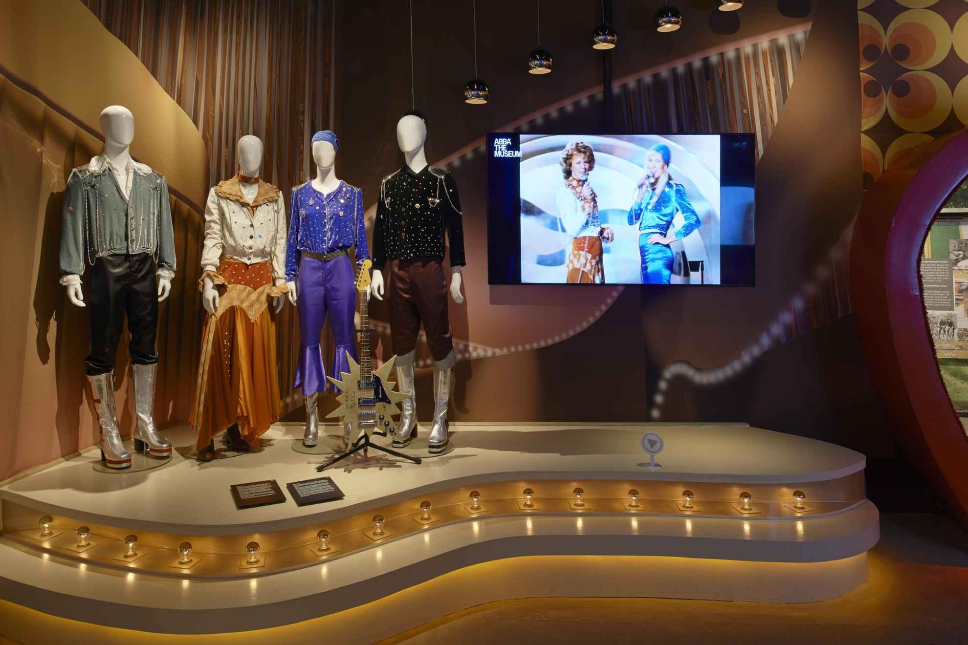 Im ABBA The Museum in Stockholm