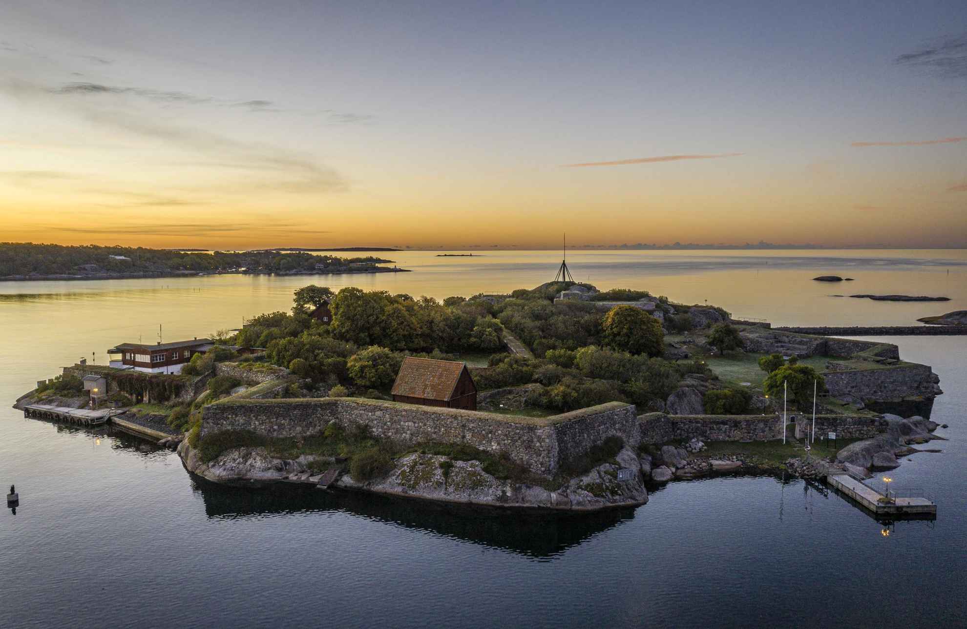 Festung Kastellet in Karlshamn