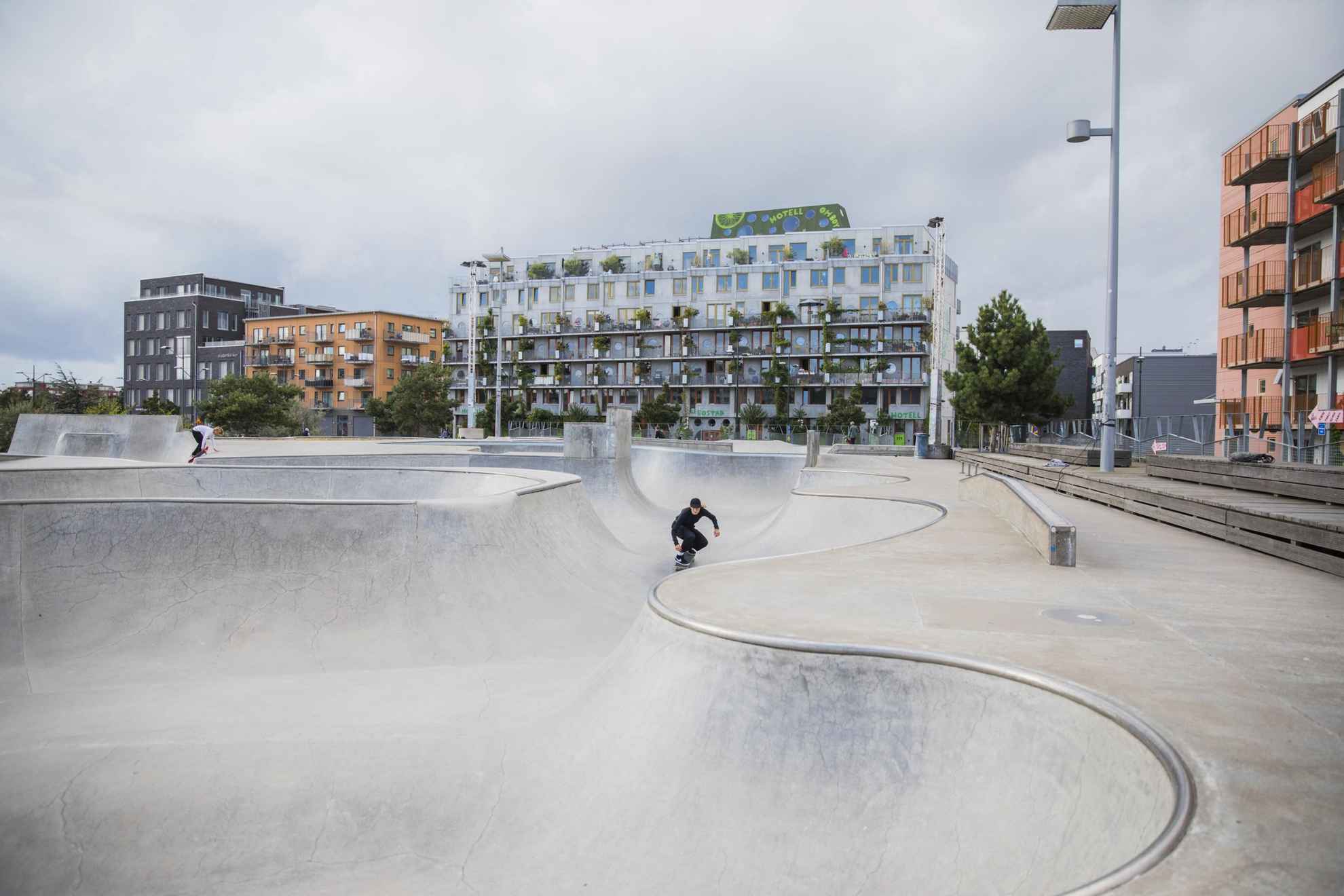 Skateboarding Park in Malmö