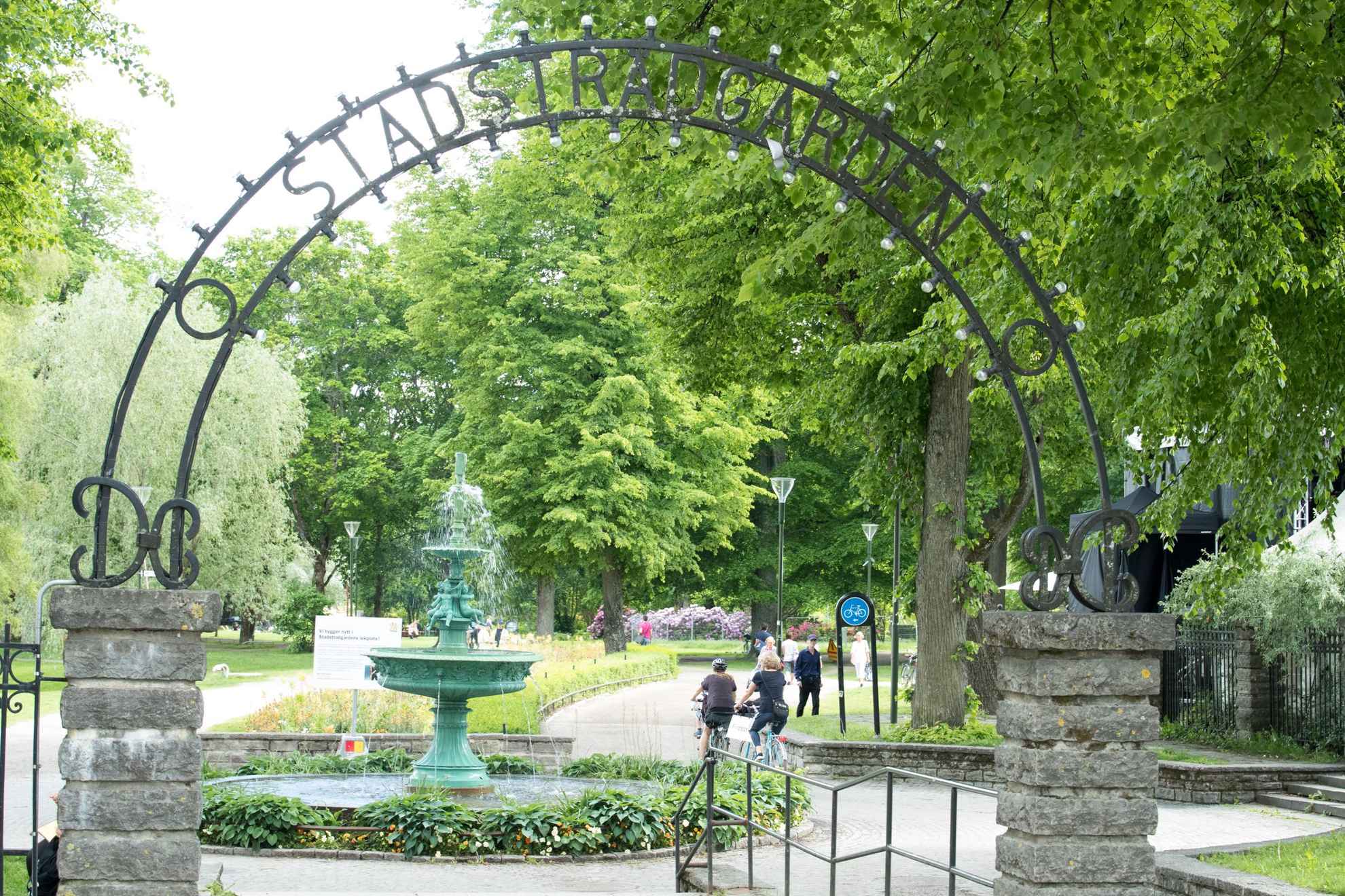 Stadtgarten von Uppsala