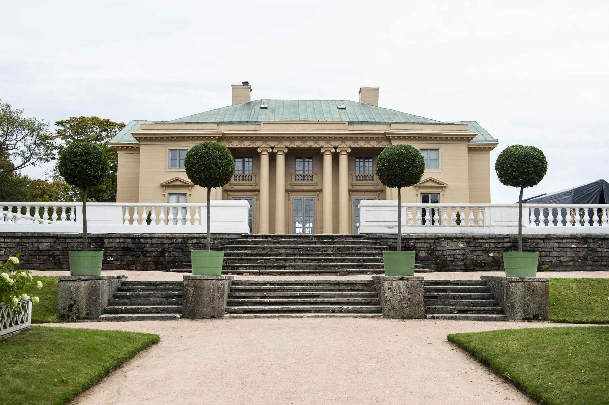 Schloss Gunnebo mit seinen Gärten, Göteborg