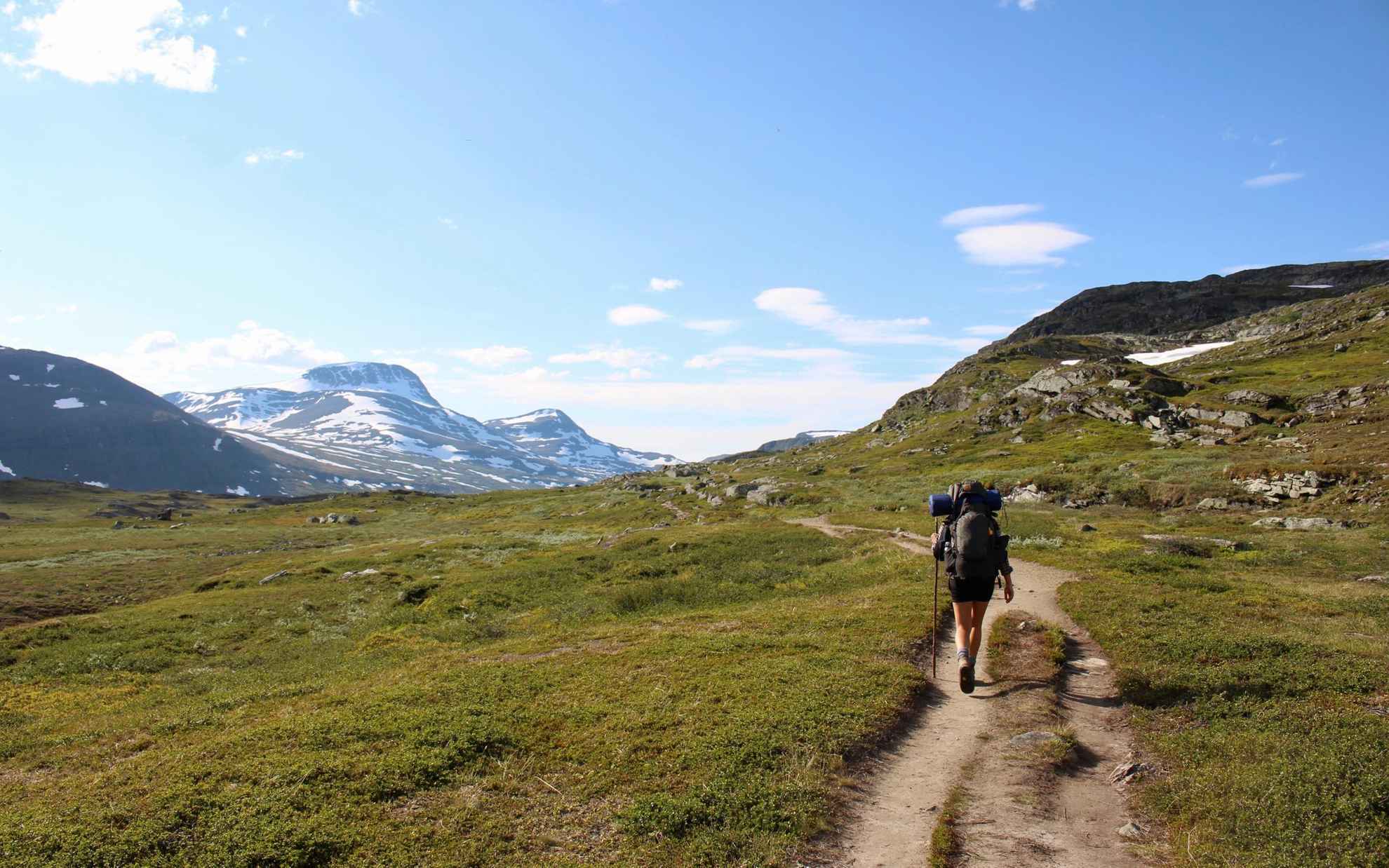 Wandern auf den Kebnekaise, Schwedisch Lappland