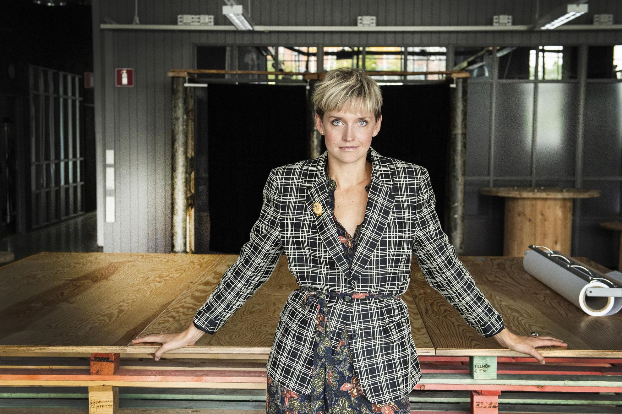 Modedesignerin Anna Lidström